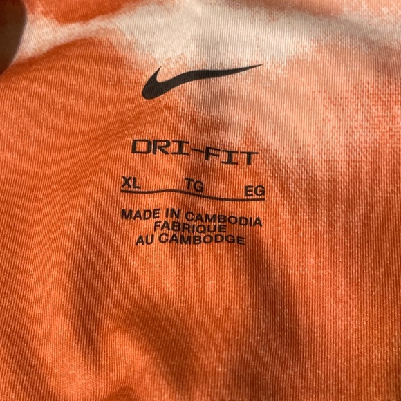 Nike Women's XL One Luxe Dri-FIT 7" Mid-Rise Printed Training Shorts DO7814-827 - Picture 5 of 10